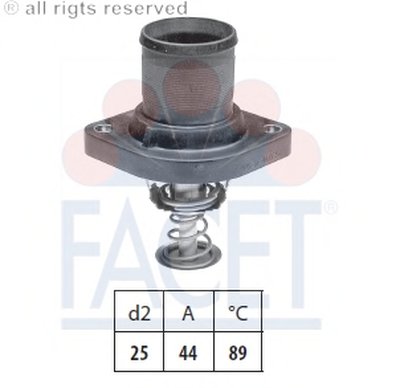 Термостат, охлаждающая жидкость FACET купить