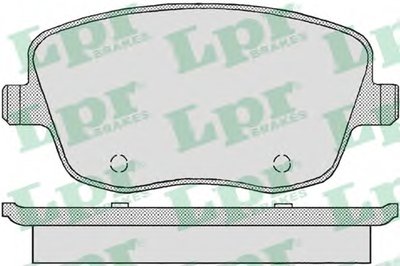 05P817 LPR Комплект тормозных колодок, дисковый тормоз