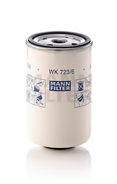 WK7236 MANN-FILTER Топливный фильтр