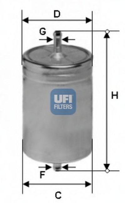 3158300 UFI Топливный фильтр