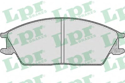 05P364 LPR Комплект тормозных колодок, дисковый тормоз