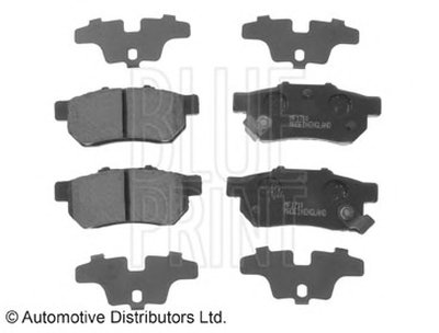 ADH24286 BLUE PRINT Комплект тормозных колодок, дисковый тормоз