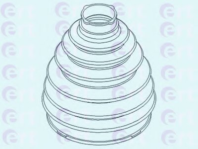 Комплект пылника, приводной вал ERT купить