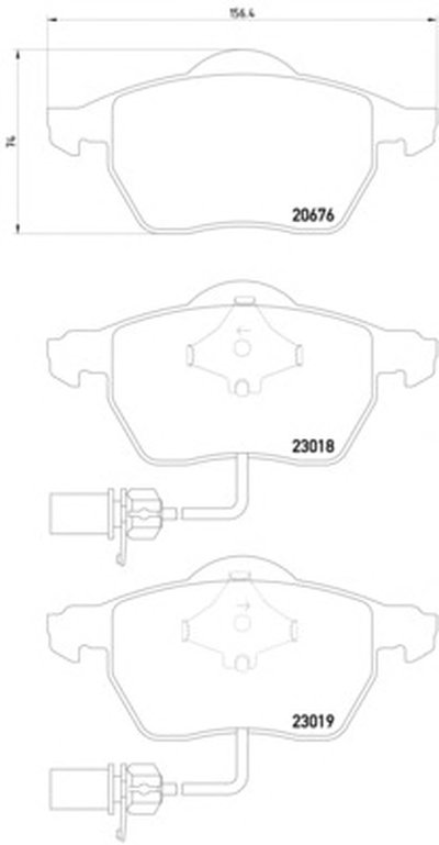 Комплект тормозных колодок, дисковый тормоз HELLA PAGID купить