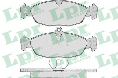 05P599 LPR Комплект тормозных колодок, дисковый тормоз