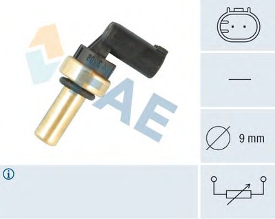 32705 FAE Датчик, температура охлаждающей жидкости