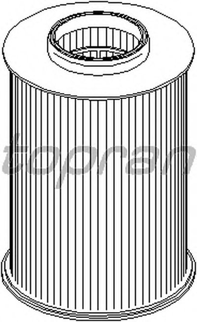 302818 TOPRAN Воздушный фильтр