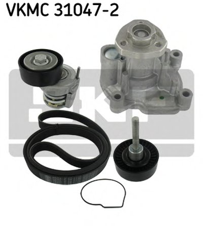 VKMC310472 SKF Водяной насос + комплект ручейковых ремней