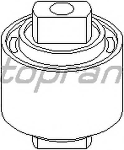 107678 TOPRAN Подвеска, рычаг независимой подвески колеса