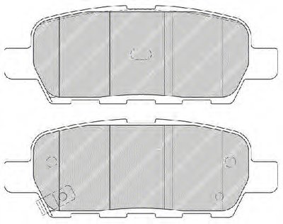 Комплект тормозных колодок, дисковый тормоз PREMIER FERODO купить