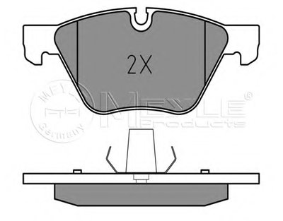 0252379420 MEYLE Комплект тормозных колодок, дисковый тормоз