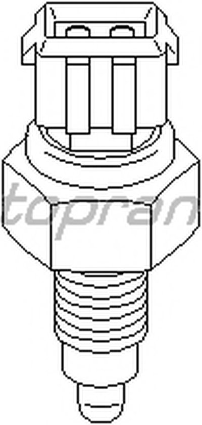 100089 TOPRAN Выключатель, фара заднего хода