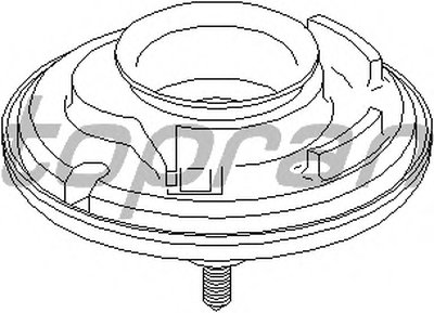 108299 TOPRAN тарельчатая пружина