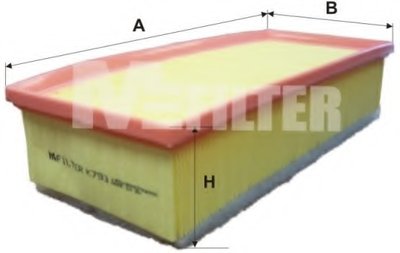 K793 M-FILTER Воздушный фильтр