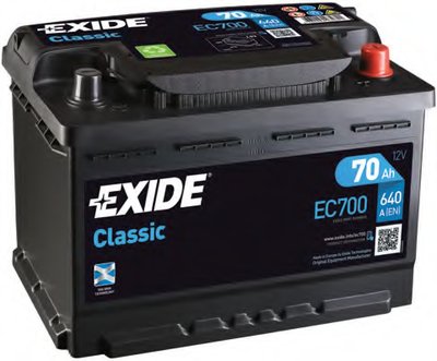 Стартерная аккумуляторная батарея; Стартерная аккумуляторная батарея CLASSIC * EXIDE купить