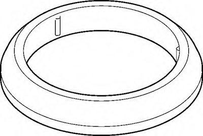 698750 ELRING Прокладка, труба выхлопного газа