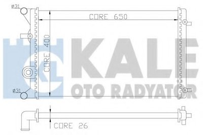 Радиатор, охлаждение двигателя KALE OTO RADYATÖR купить