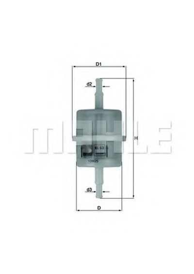 KL63OF KNECHT Топливный фильтр