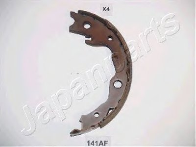 GF141AF JAPANPARTS Комплект тормозных колодок, стояночная тормозная система