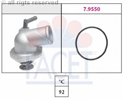 78174 FACET Термостат, охлаждающая жидкость
