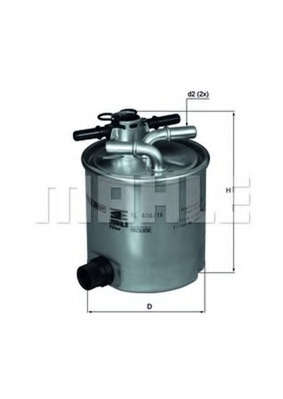 KL40416 KNECHT Топливный фильтр