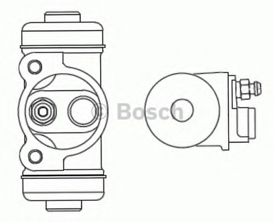 F026002349 BOSCH Колесный тормозной цилиндр