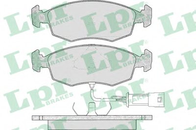 05P269 LPR Комплект тормозных колодок, дисковый тормоз