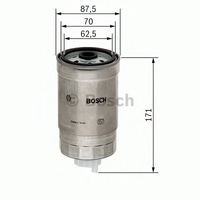 F026402013 BOSCH Топливный фильтр