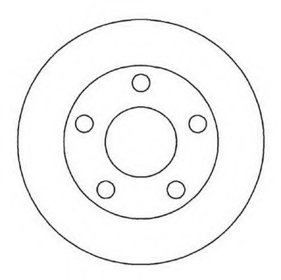 562005JC JURID Тормозной диск