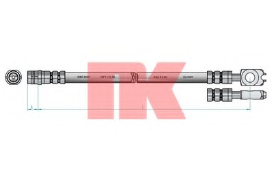 854765 NK Тормозной шланг