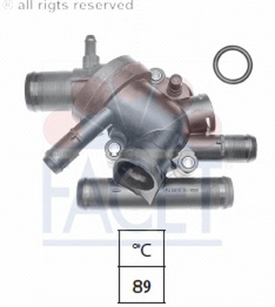78177 FACET Термостат, охлаждающая жидкость