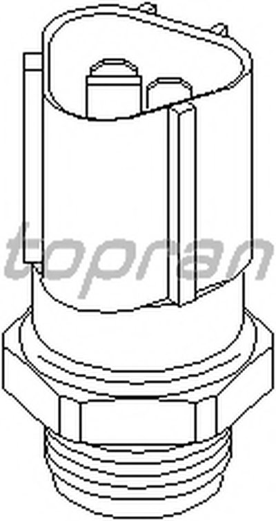 Термовыключатель, вентилятор радиатора TOPRAN купить