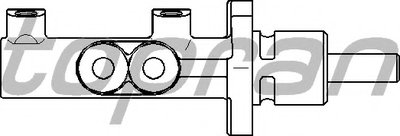 110040 TOPRAN целиндер ручного тормоза
