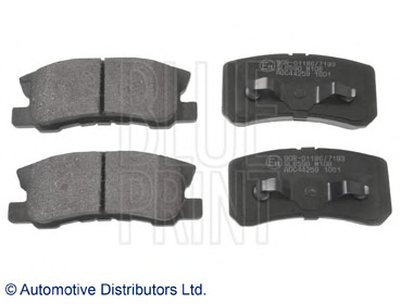 ADC44259 BLUE PRINT Комплект тормозных колодок, дисковый тормоз