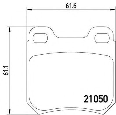 8DB355007381 HELLA PAGID Комплект тормозных колодок, дисковый тормоз