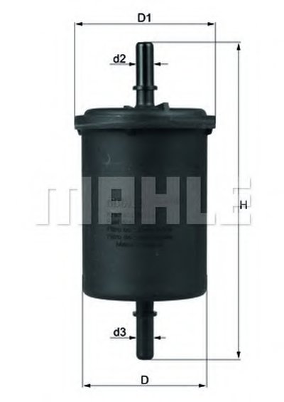 KL4161 MAHLE ORIGINAL Топливный фильтр