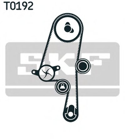 VKMC06220 SKF Водяной насос + комплект зубчатого ремня