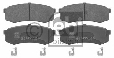 16732 FEBI BILSTEIN Комплект тормозных колодок, дисковый тормоз