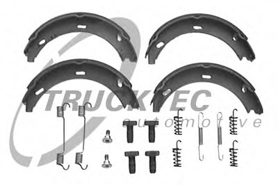 0235006 TRUCKTEC AUTOMOTIVE Комплект тормозных колодок, стояночная тормозная система