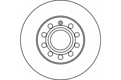 8DD355109641 HELLA PAGID Тормозной диск