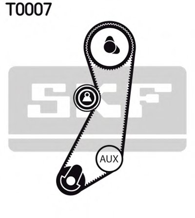 VKMA06300 SKF Комплект ремня ГРМ