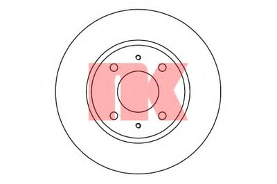 203052 NK Тормозной диск