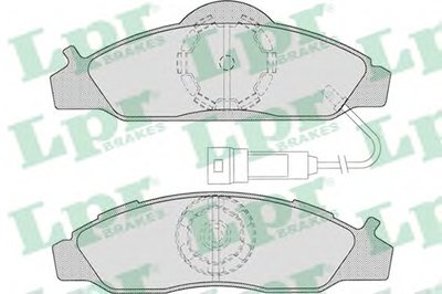 05P721 LPR Комплект тормозных колодок, дисковый тормоз