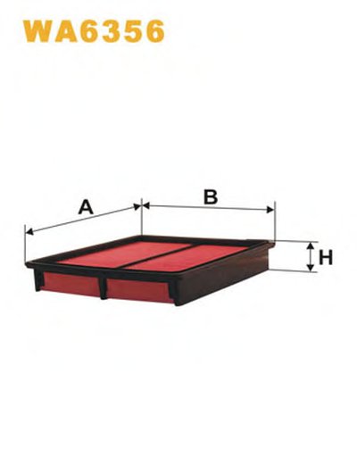 WA6356 WIX FILTERS Воздушный фильтр