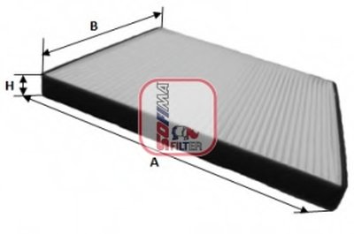 S3208C SOFIMA Фильтр, воздух во внутренном пространстве