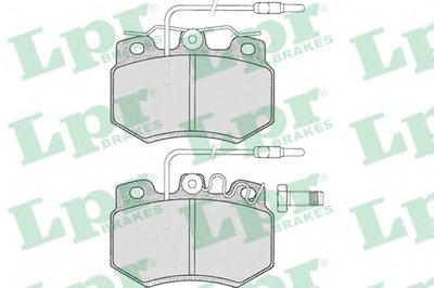 05P274 LPR Комплект тормозных колодок, дисковый тормоз