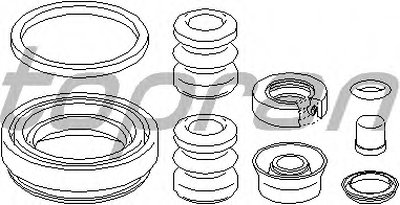 Ремкомплект, тормозной суппорт TOPRAN купить