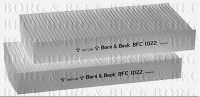 BFC1022 BORG & BECK Фильтр, воздух во внутренном пространстве