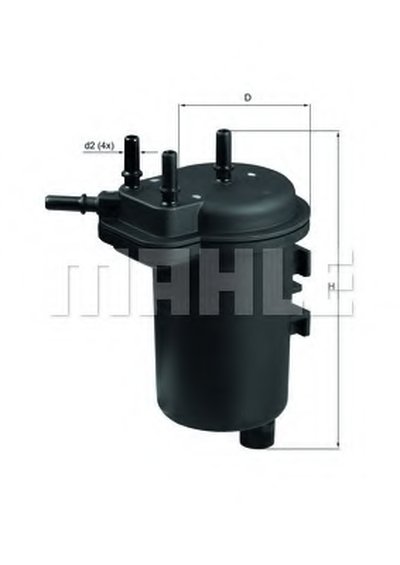 KL432 MAHLE ORIGINAL Топливный фильтр