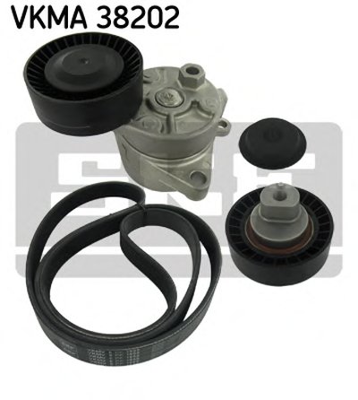 VKMA38202 SKF Поликлиновой ременный комплект